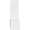 Ekena Millwork Portland Architectural Grade PVC Gable Bracket, 36"W x 13 1/2"H x 4"D x 4"F, 9/12 Pitch GBP036X14X0404POR00 - alternate 4